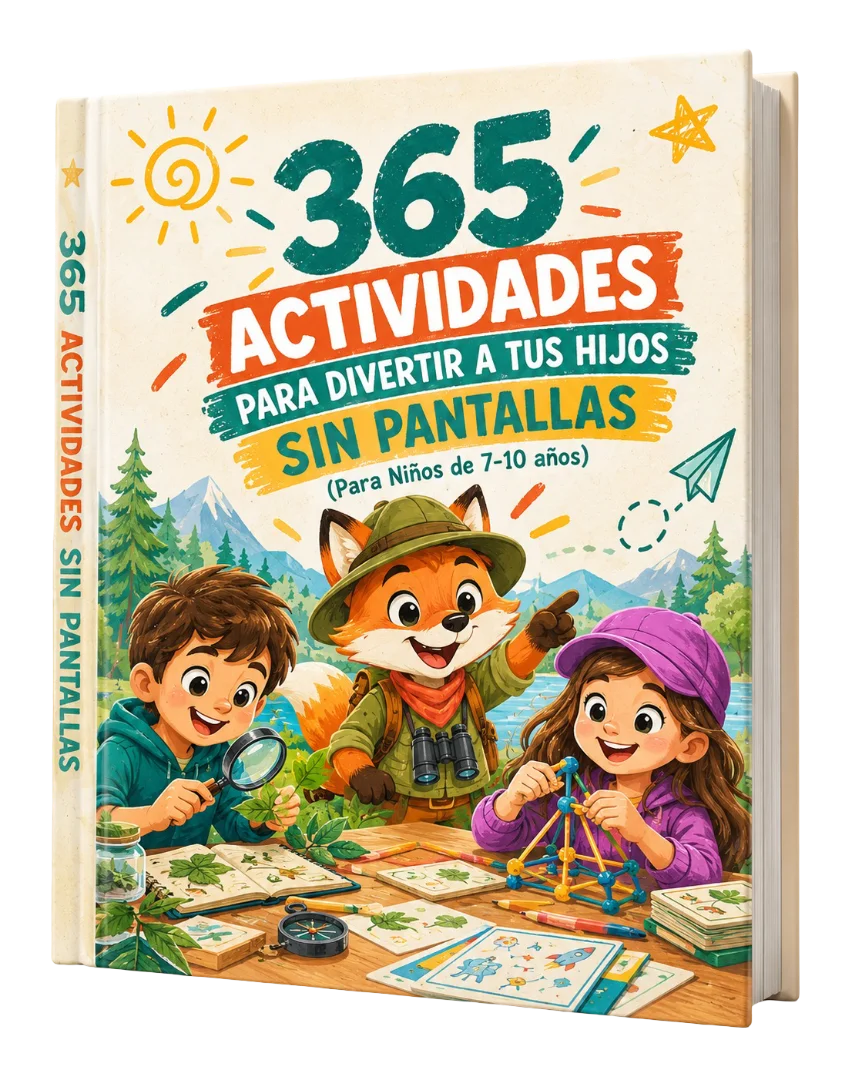 Libro digital 365 actividades sin pantallas con sus tarjetas de misiones