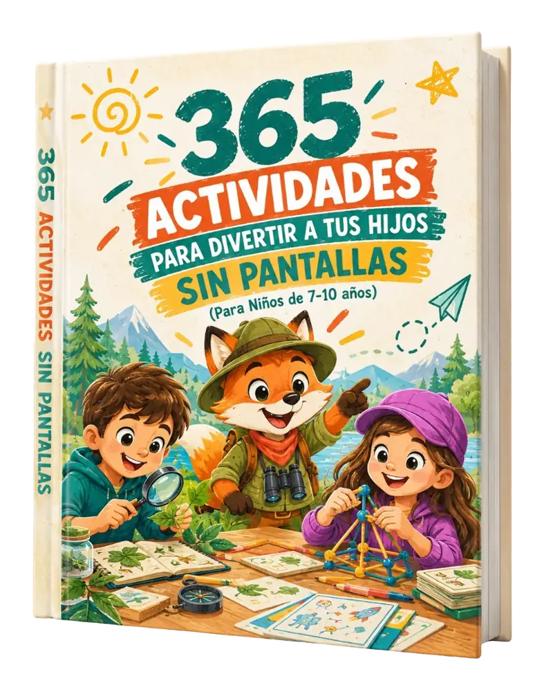 Libro digital 365 actividades sin pantallas con sus tarjetas de misiones